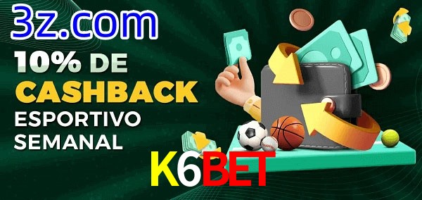 10% de bônus de cashback na K6Bet